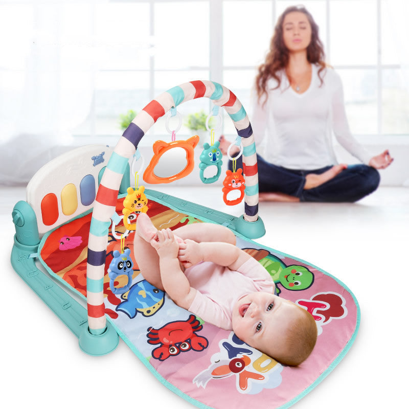 Baby Piano Pedal Fitness Toy Rack