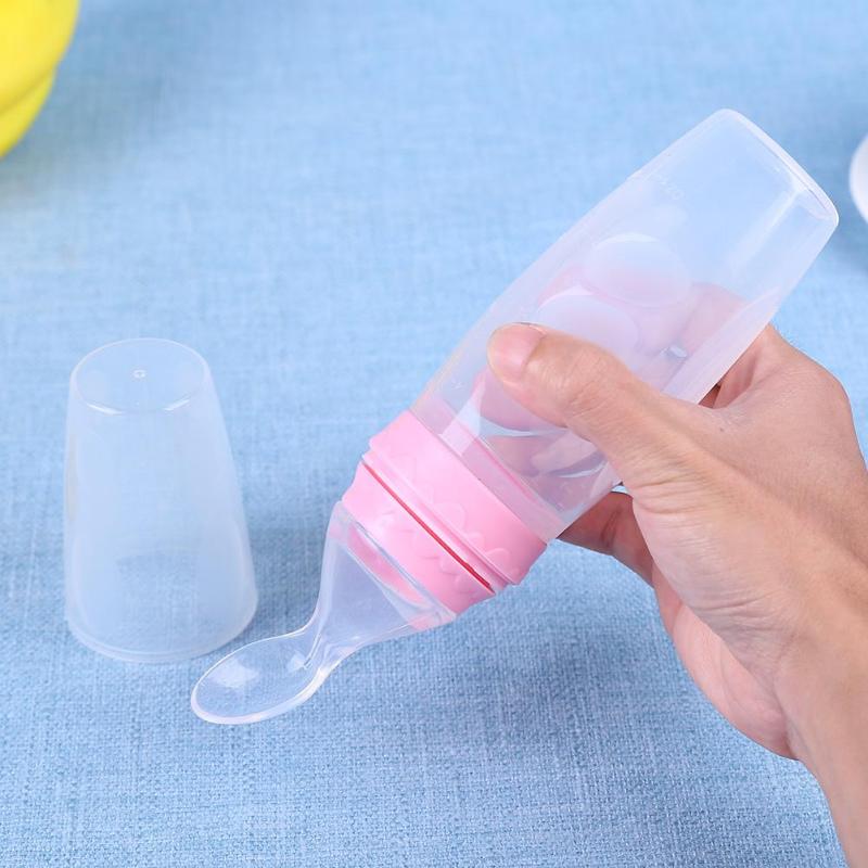 Baby Squeeze Feeding Spoon