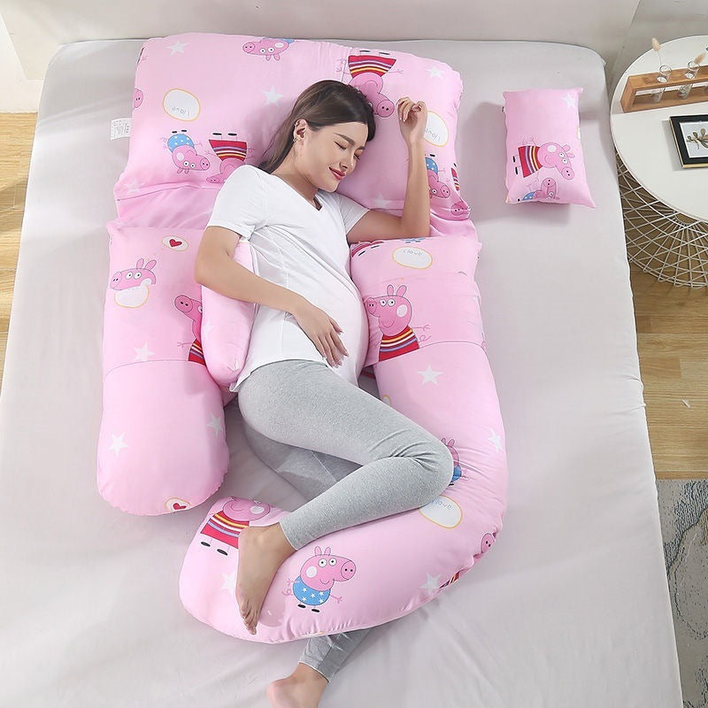 U-Shaped Maternity Pillow – Waist Support & Side Sleeper