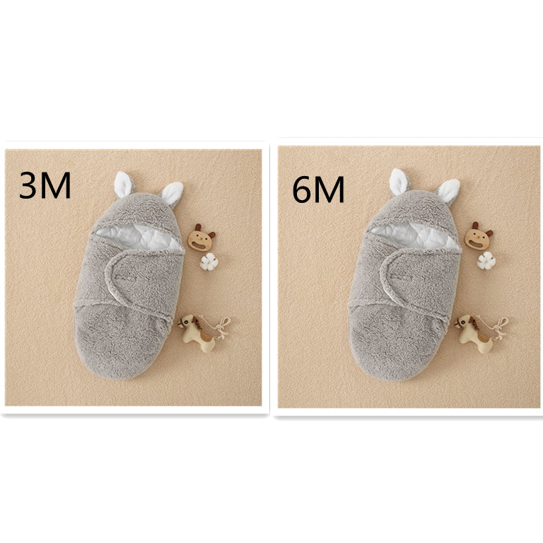 Thick Cashmere Cartoon Baby Quilt