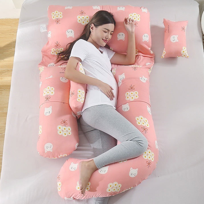 U-Shaped Maternity Pillow – Waist Support & Side Sleeper