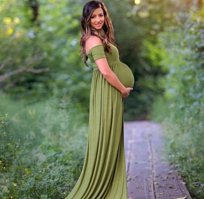 Comfortable Maternity Wear Dress