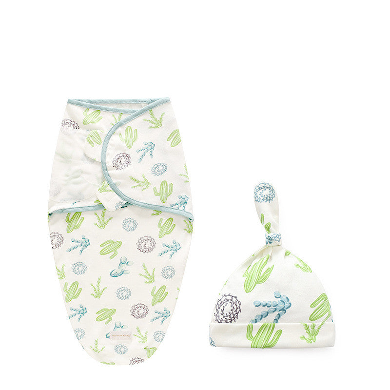 Baby Cotton Swaddle Sleeping Bag