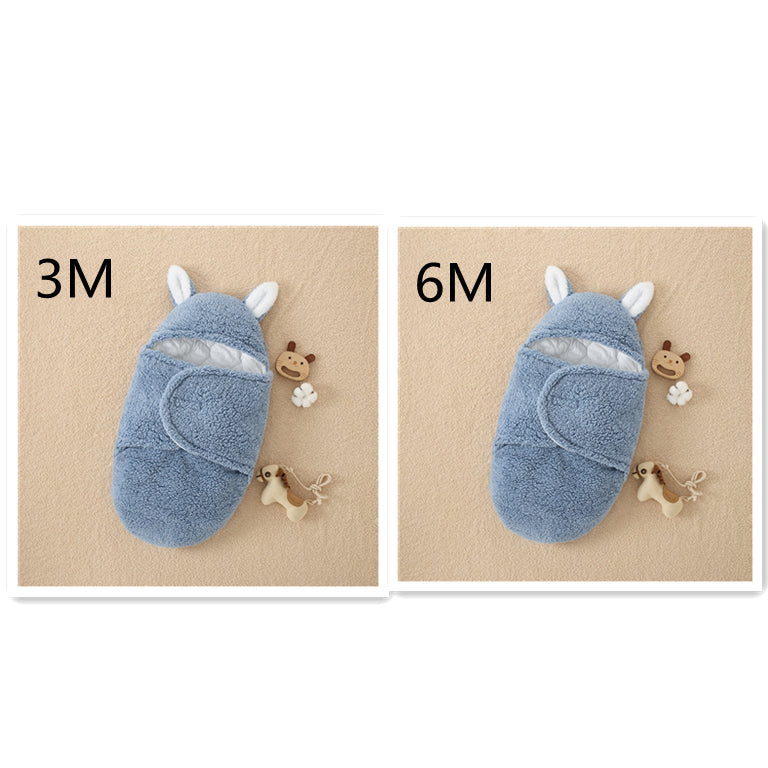Thick Cashmere Cartoon Baby Quilt