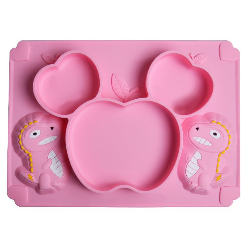 Baby Silicone Training Spoon – Soft Head Cartoon Feeding Spoon