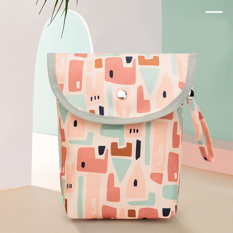 Waterproof Baby Diaper Bag – Portable Hanging Mummy Bag