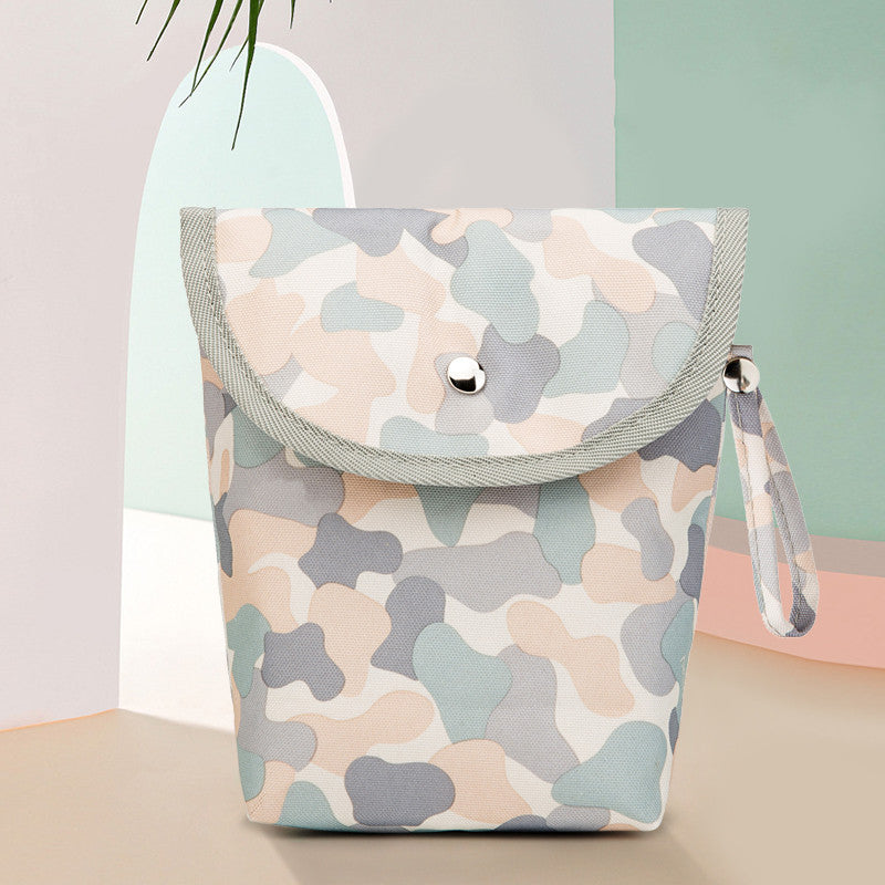 Waterproof Baby Diaper Bag – Portable Hanging Mummy Bag