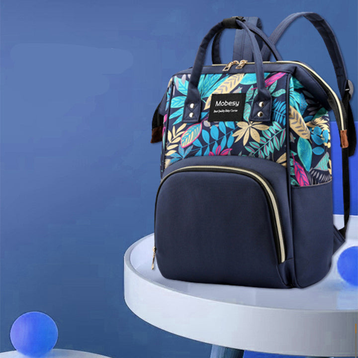 Multifunctional Baby & Mother Diaper Backpack – Bottle Organizer