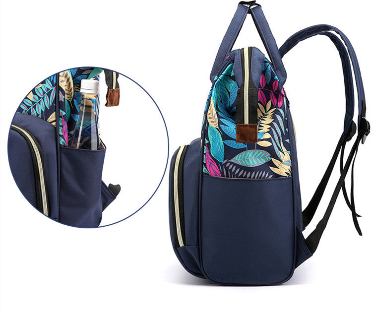 Multifunctional Baby & Mother Diaper Backpack – Bottle Organizer