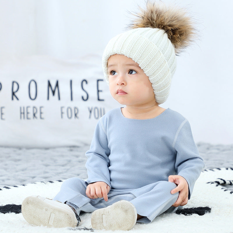 Baby Climbing Pajama Romper