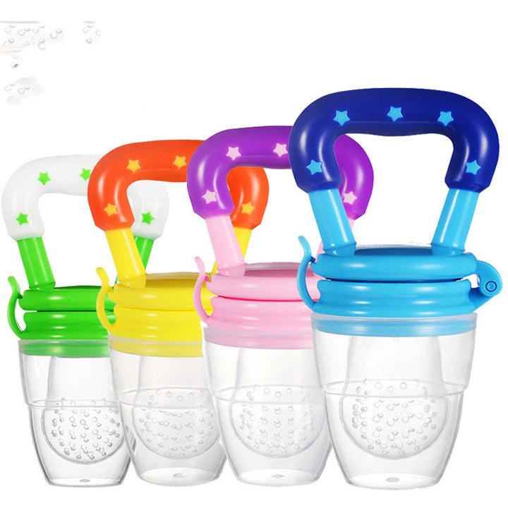 Baby Silicone Star Fruit & Vegetable Teething Feeding Bag