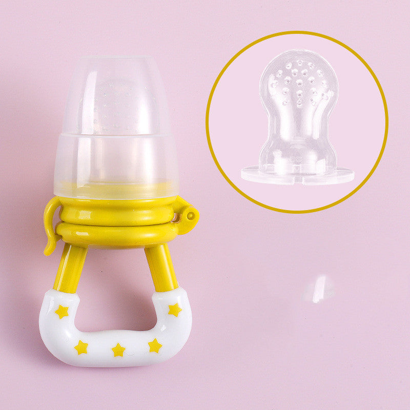 Baby Silicone Star Fruit & Vegetable Teething Feeding Bag