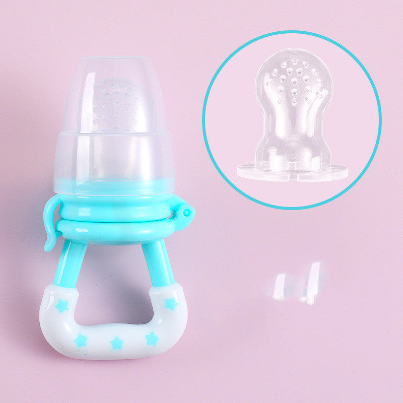 Baby Silicone Star Fruit & Vegetable Teething Feeding Bag