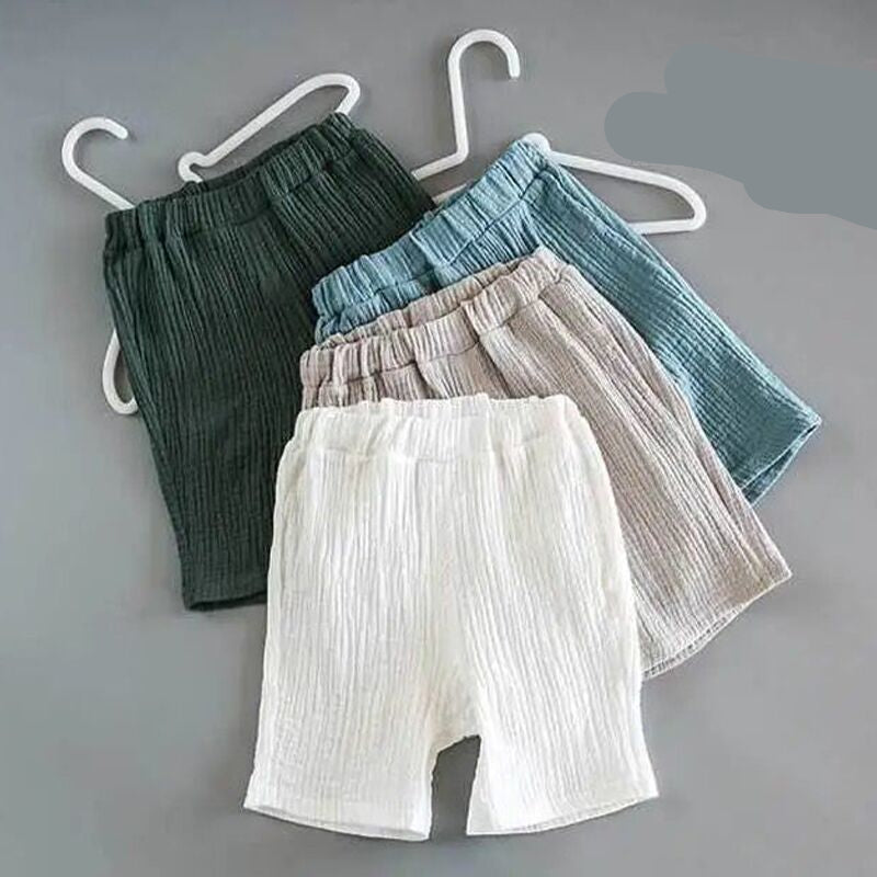 Boy And Girl Baby Short-sleeved Summer Suit