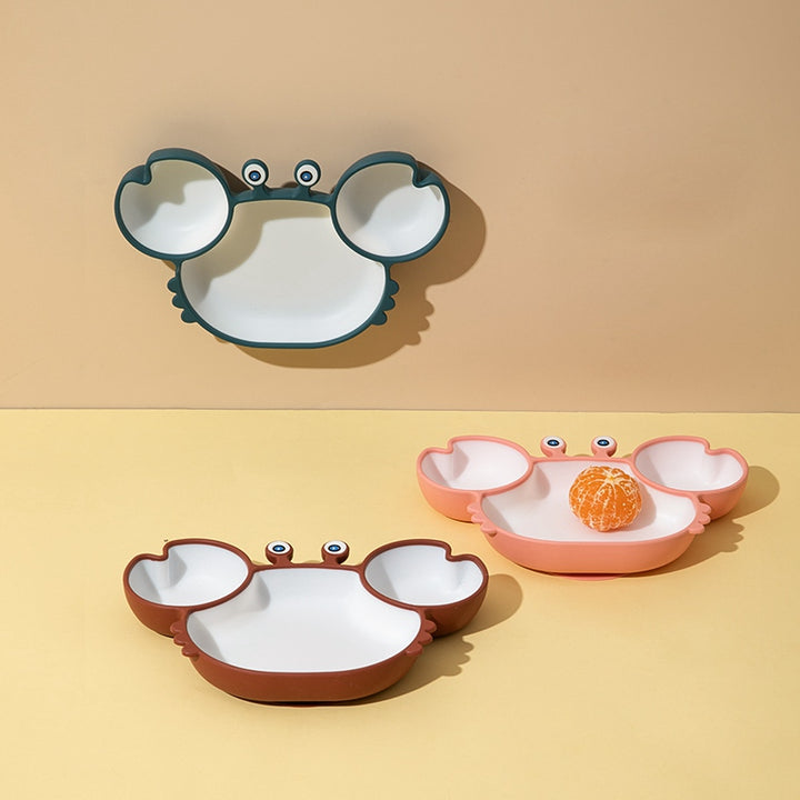 Silicone Non-Slip Baby Feeding Plate – Children’s Tableware Bowl