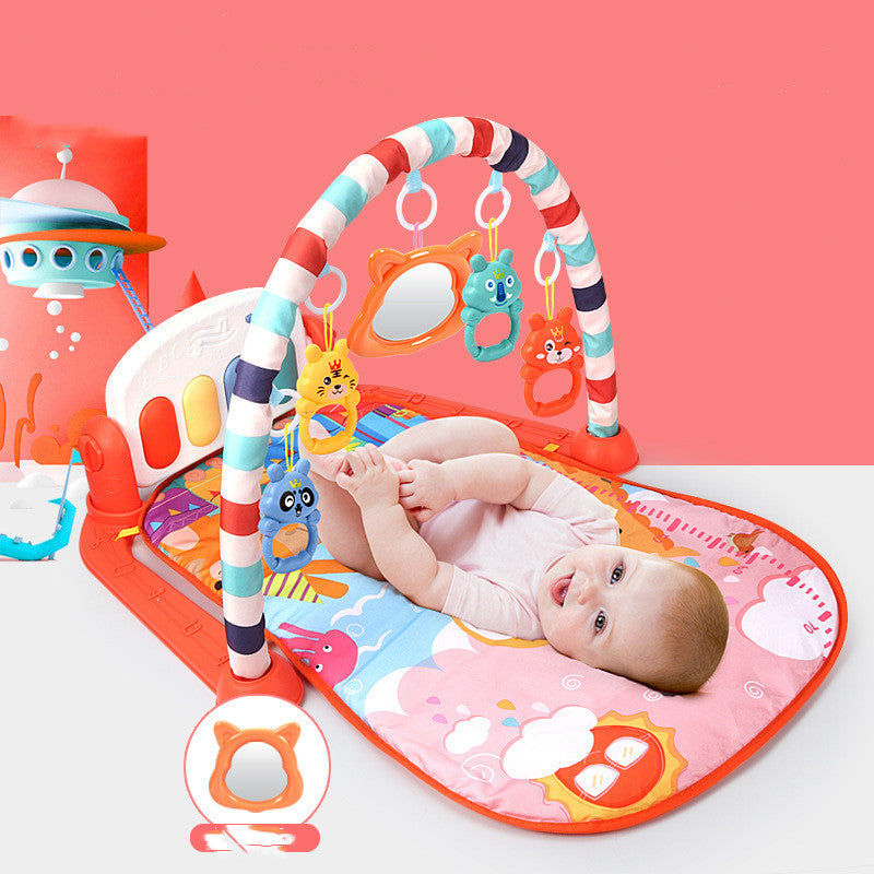 Baby Piano Pedal Fitness Toy Rack