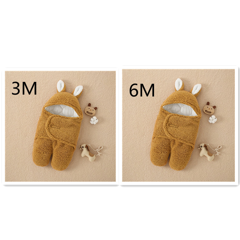 Thick Cashmere Cartoon Baby Quilt