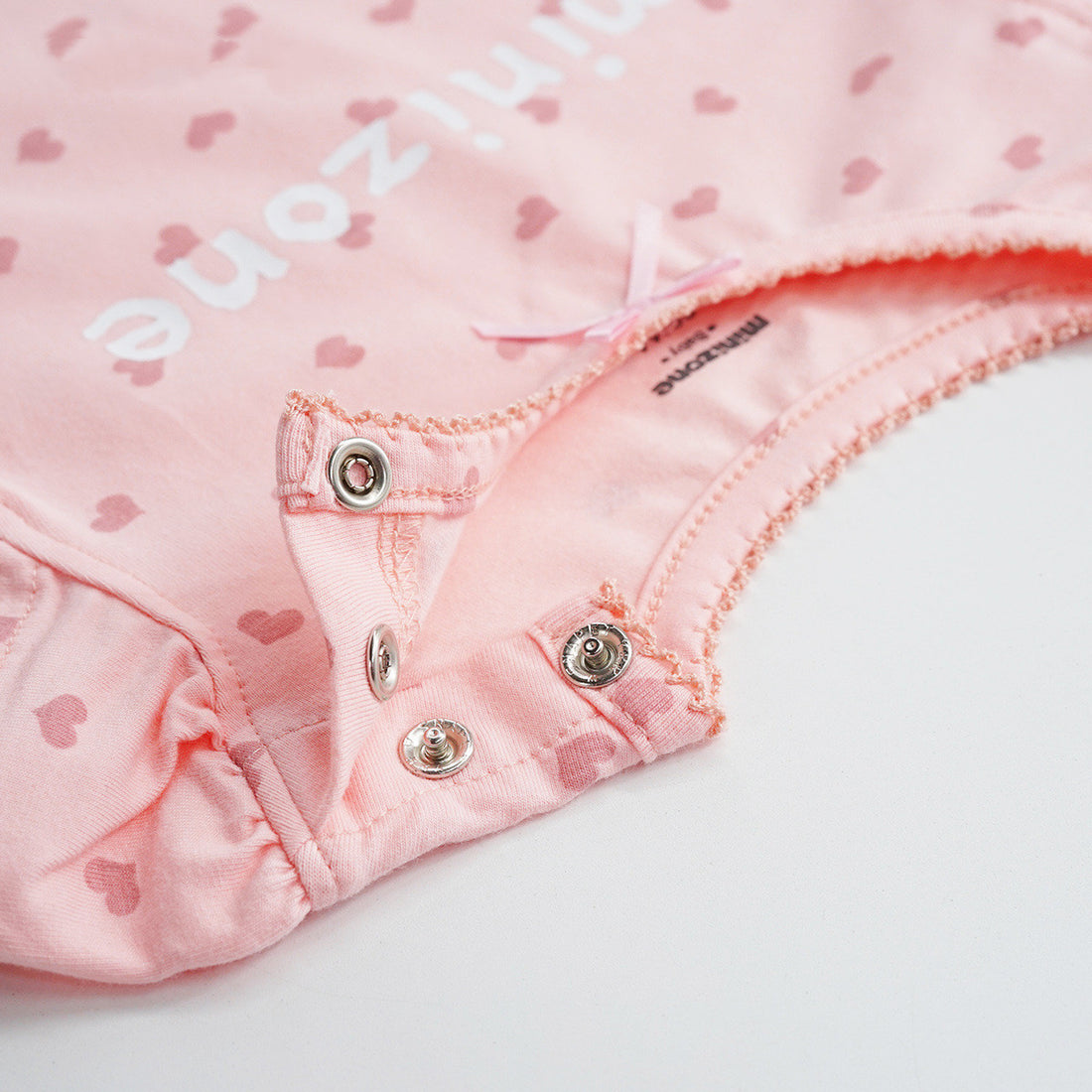 Short-Sleeve Baby Girl Romper