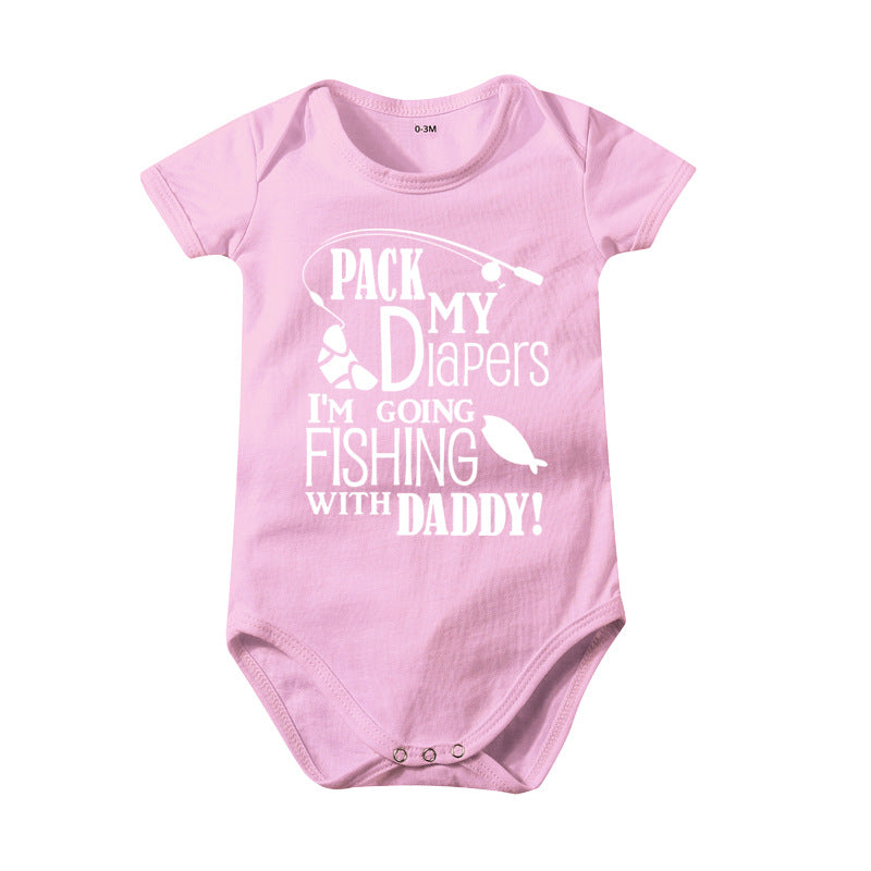 Pure Cotton Baby Romper – Printed Infant Bodysuit Jumpsuit