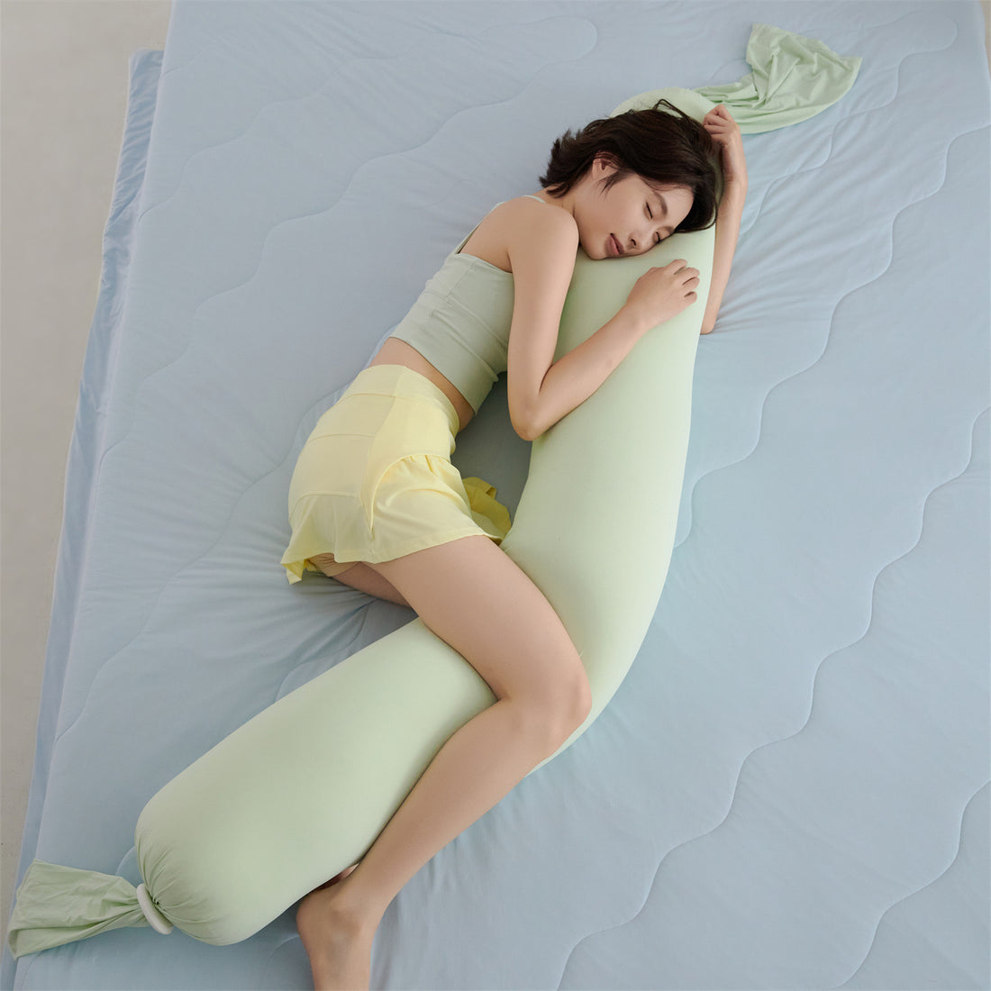 Multi-Functional Skin-Friendly Side-Sleeping Maternity Pillow