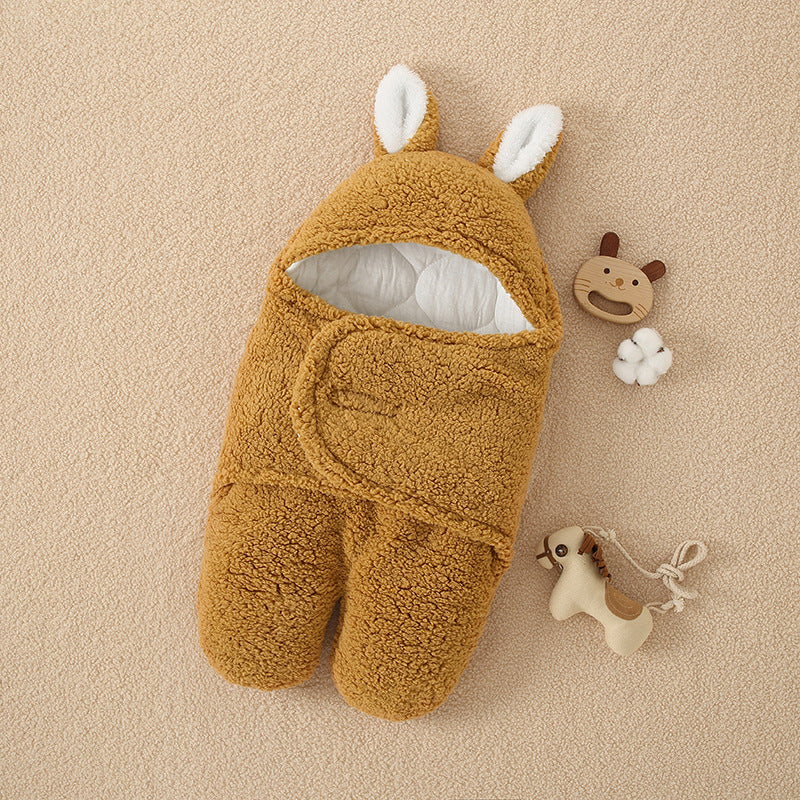 Thick Cashmere Cartoon Baby Quilt