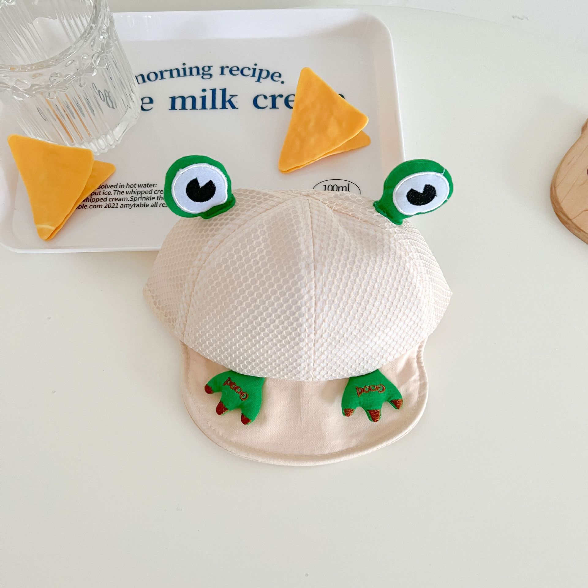 Baby Cotton Triangle Romper – Frog Design
