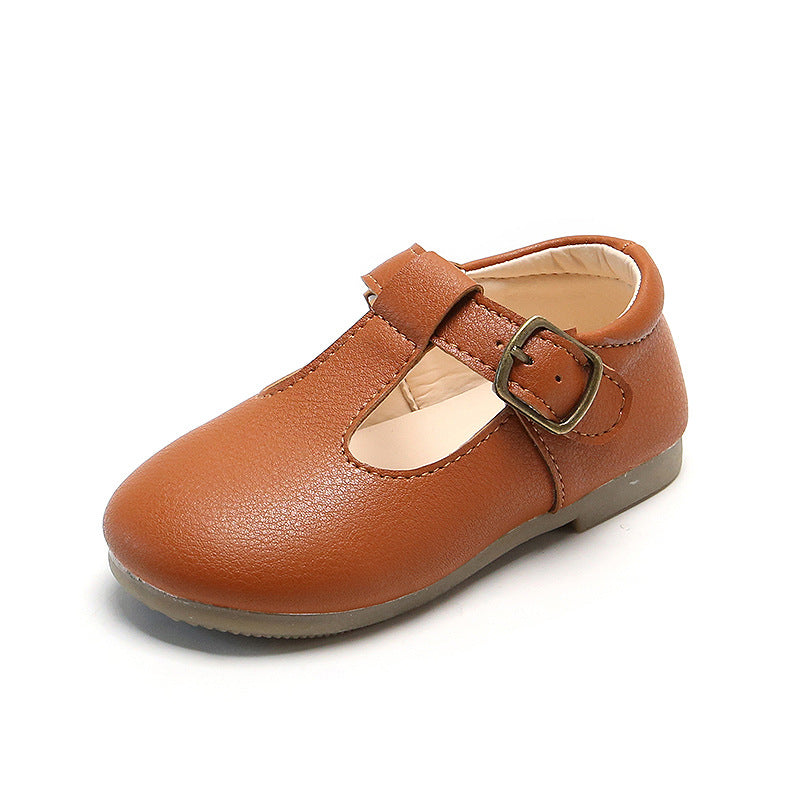 Children’s Pea Shoes Versatile Baby Single Shoes