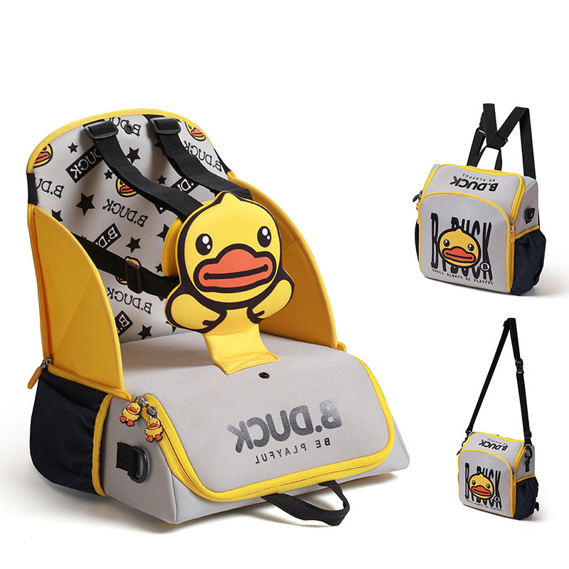 Multifunctional Baby Diaper Bag & Portable Dining Chair Backpack