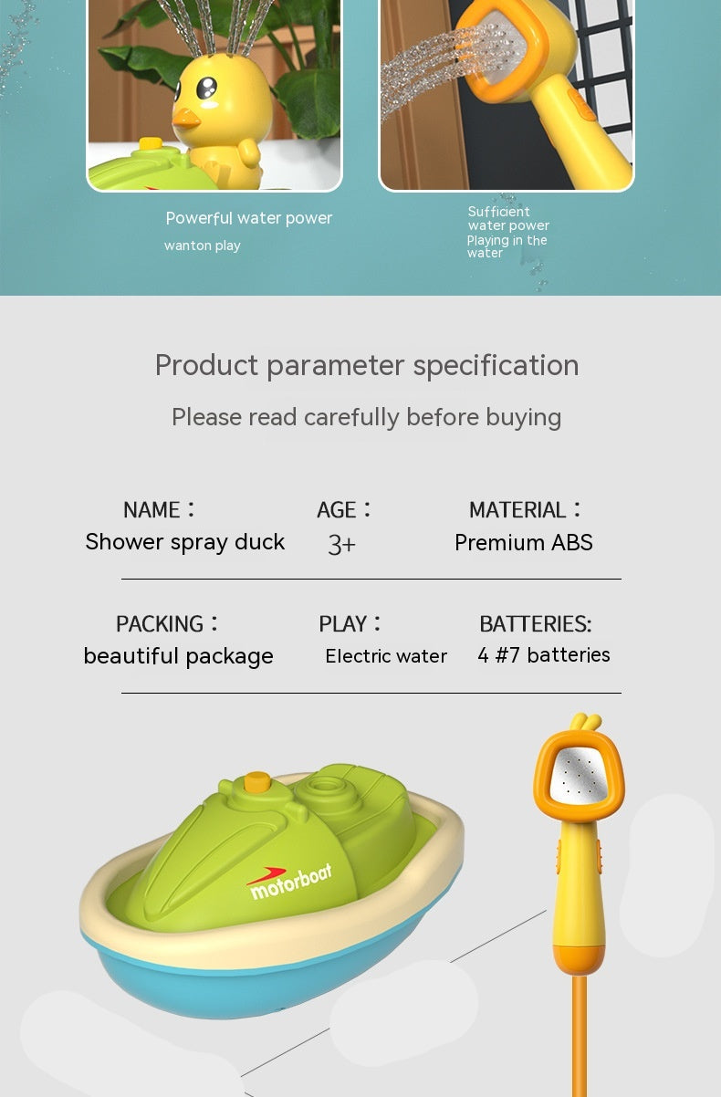 Baby & Toddler Fishing Toy – Marine Life Shower Head