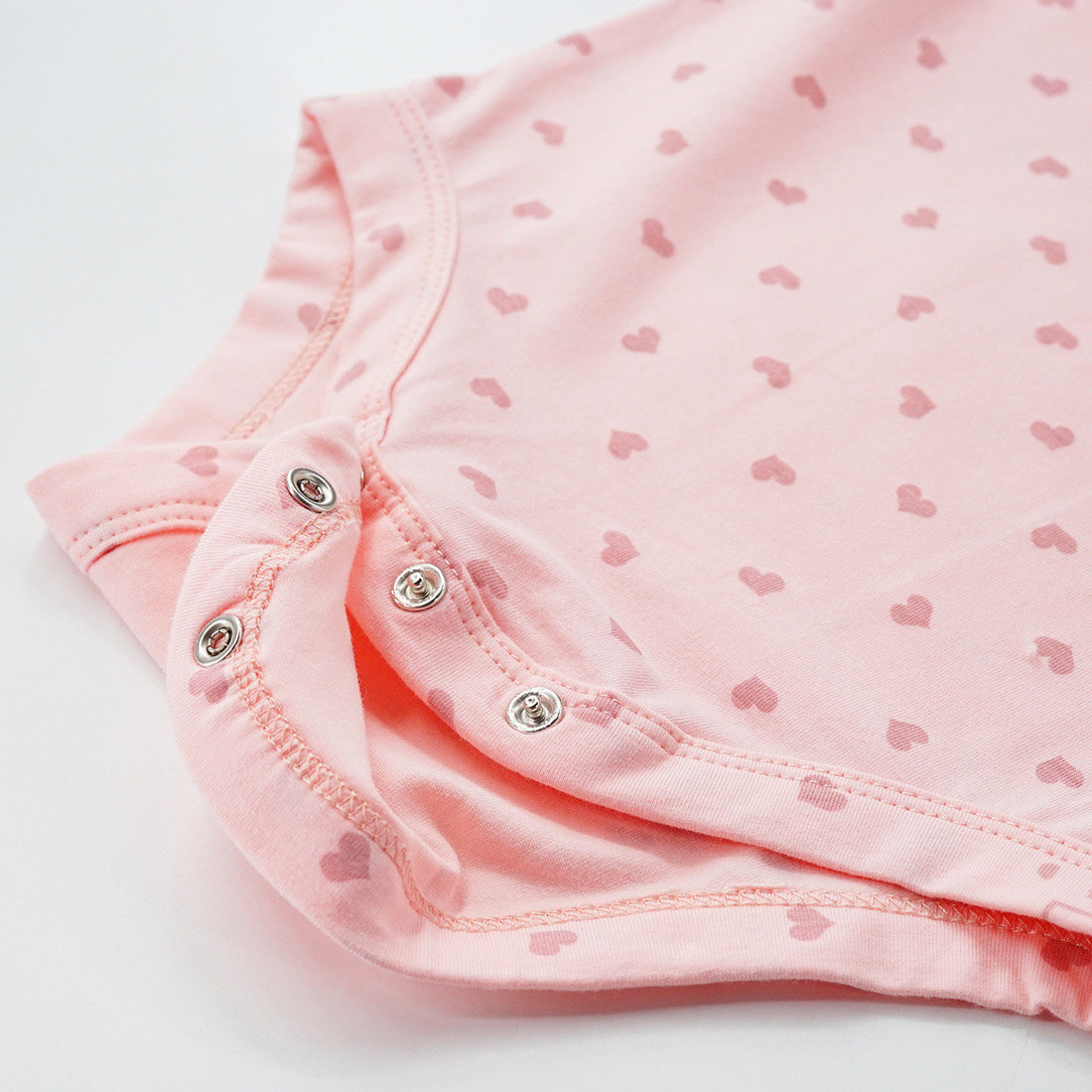 Short-Sleeve Baby Girl Romper