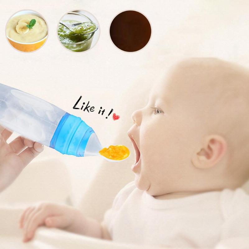 Baby Squeeze Feeding Spoon