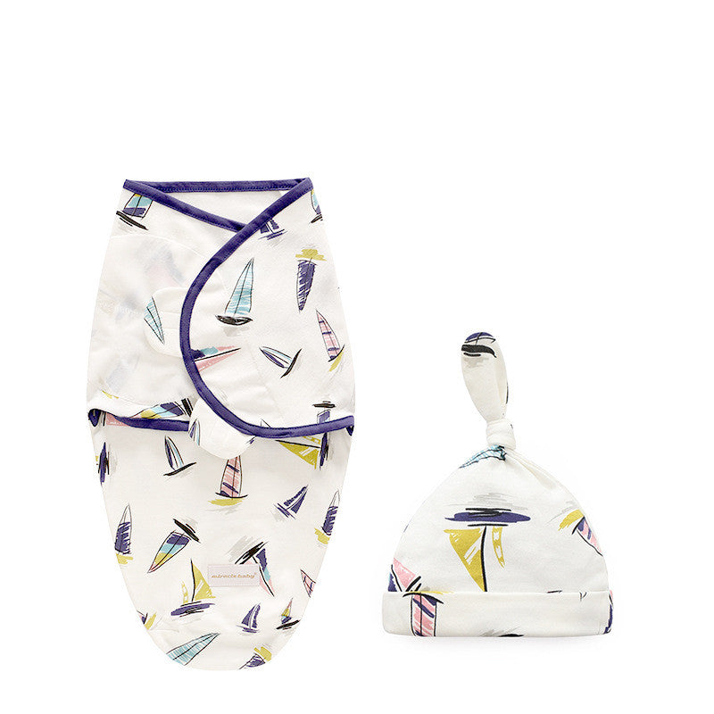 Baby Cotton Swaddle Sleeping Bag