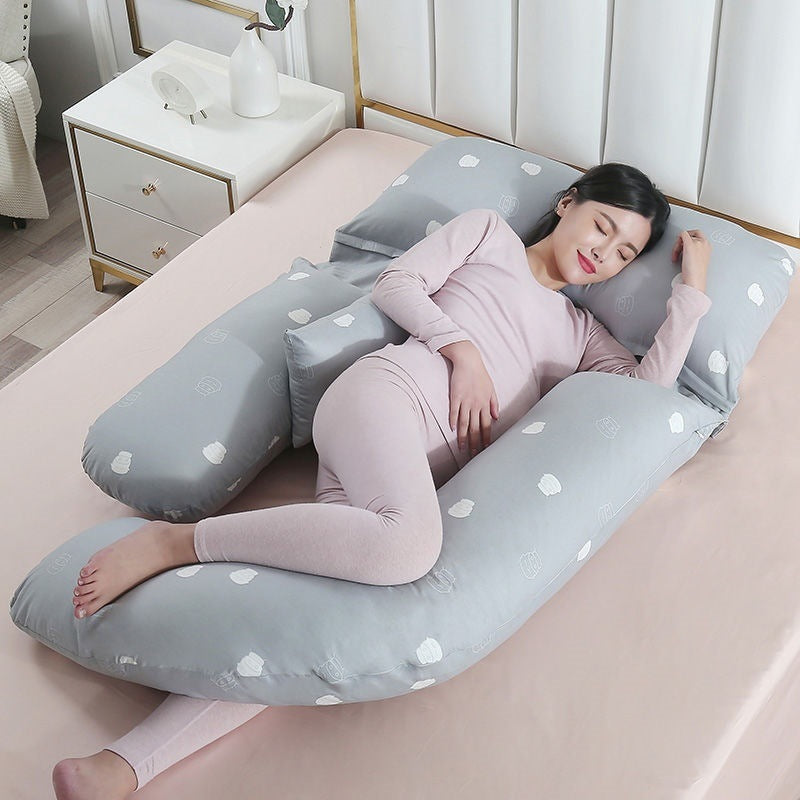 U-Shaped Maternity Pillow – Waist Support & Side Sleeper