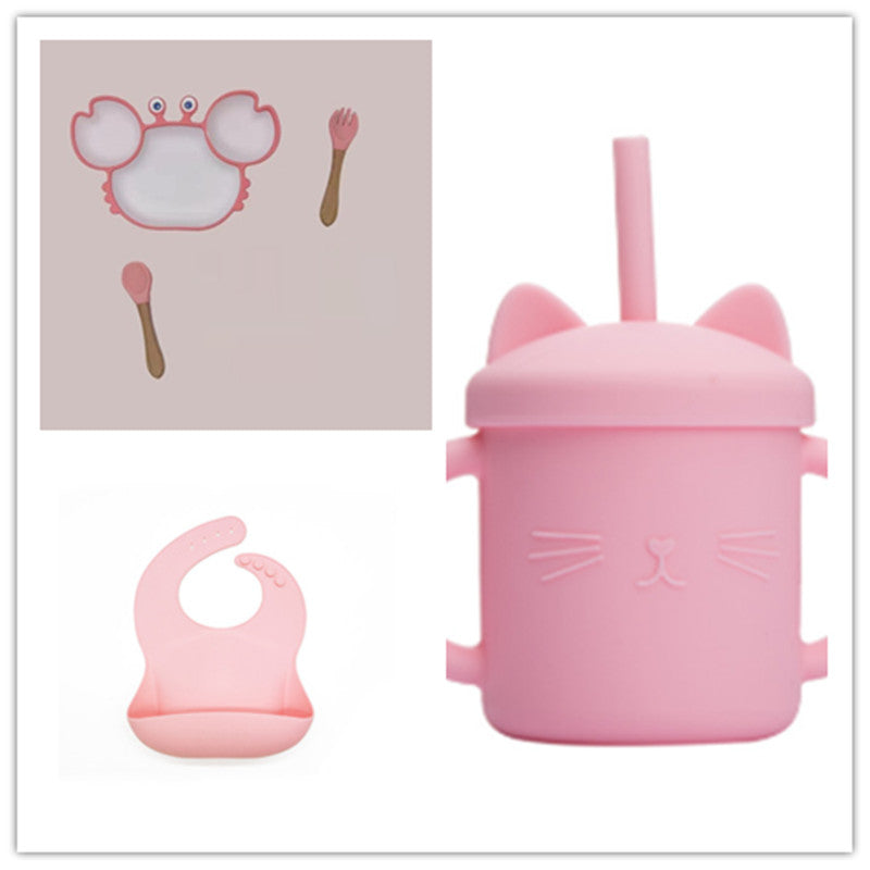 Silicone Non-Slip Baby Feeding Plate – Children’s Tableware Bowl