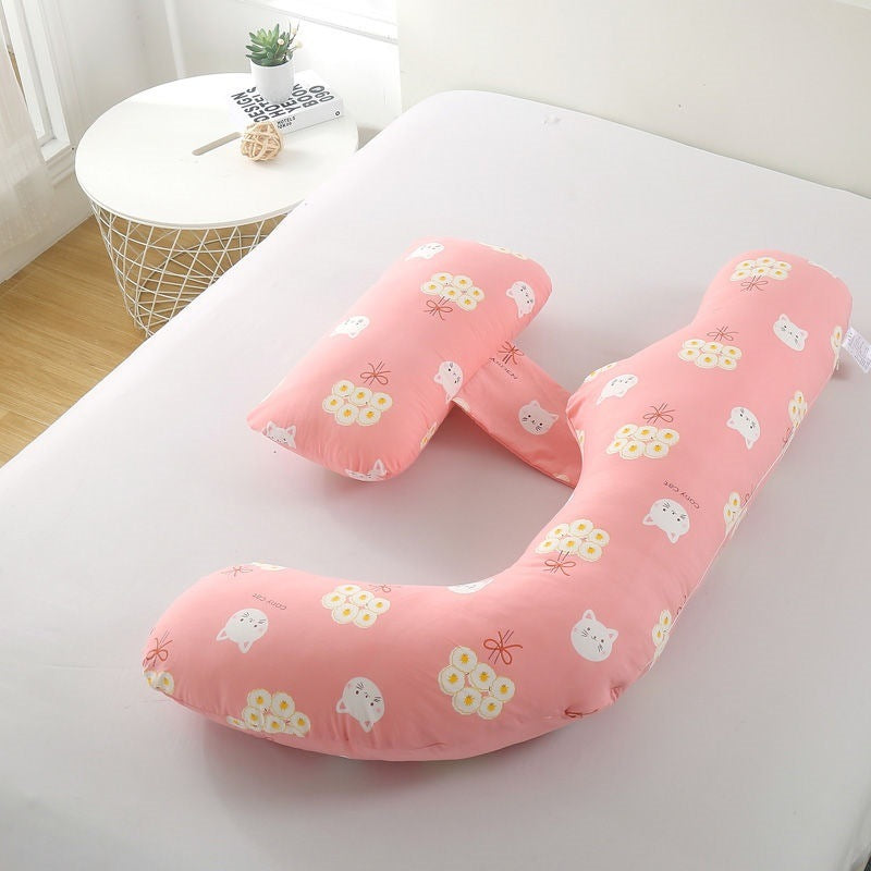 U-Shaped Maternity Pillow – Waist Support & Side Sleeper