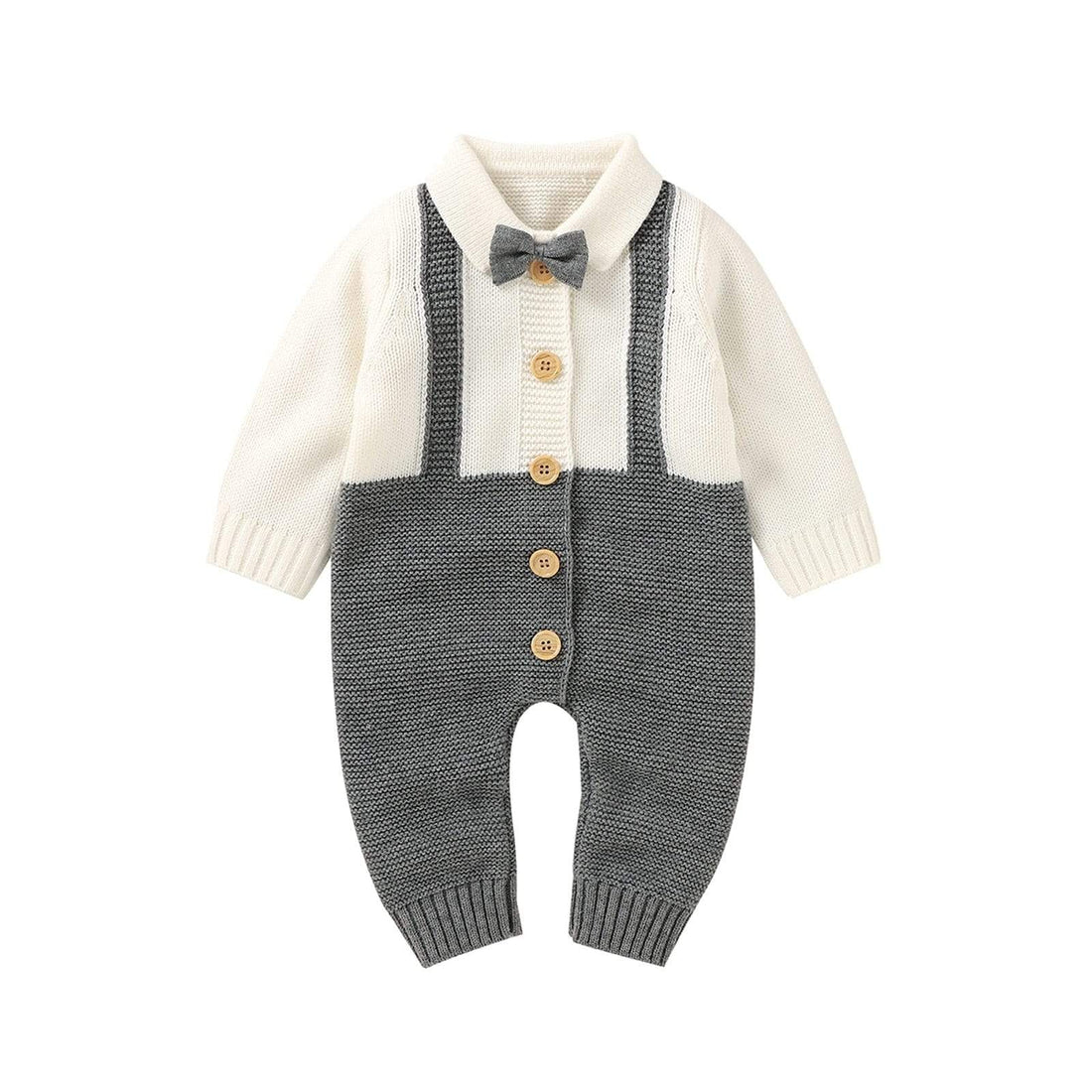 Autumn Baby Gentleman One-Piece Romper – Jumpsuit