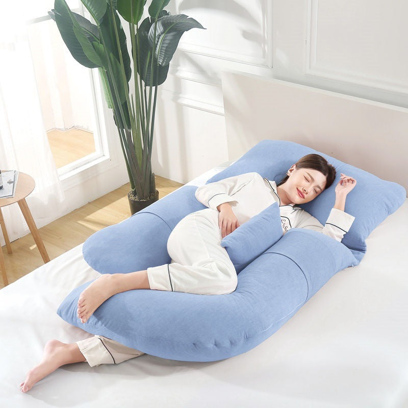 U-Shaped Maternity Pillow – Waist Support & Side Sleeper