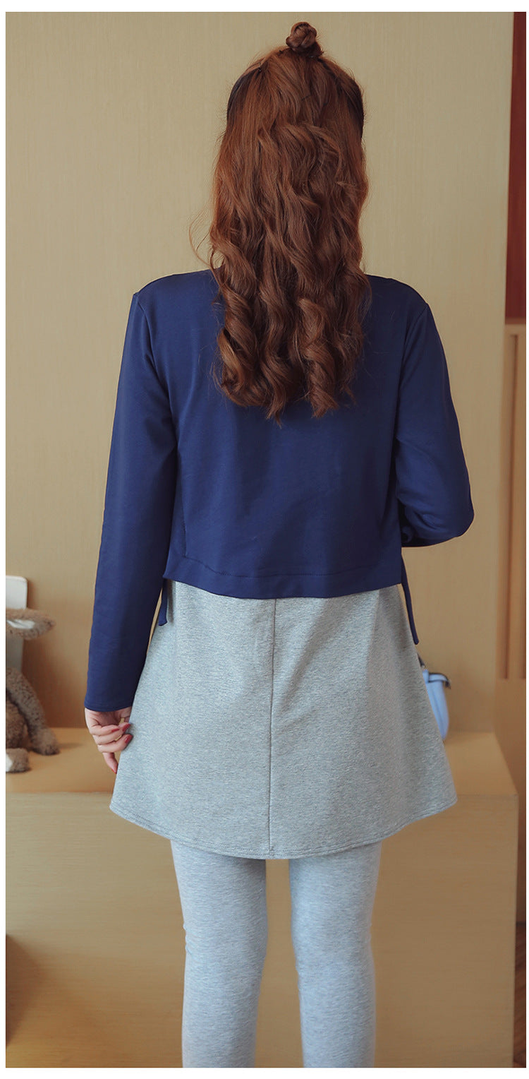 Loose Spring Maternity & Breastfeeding Dress