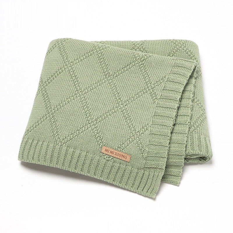 Knitted Baby Blanket – Soft Infant Blanket