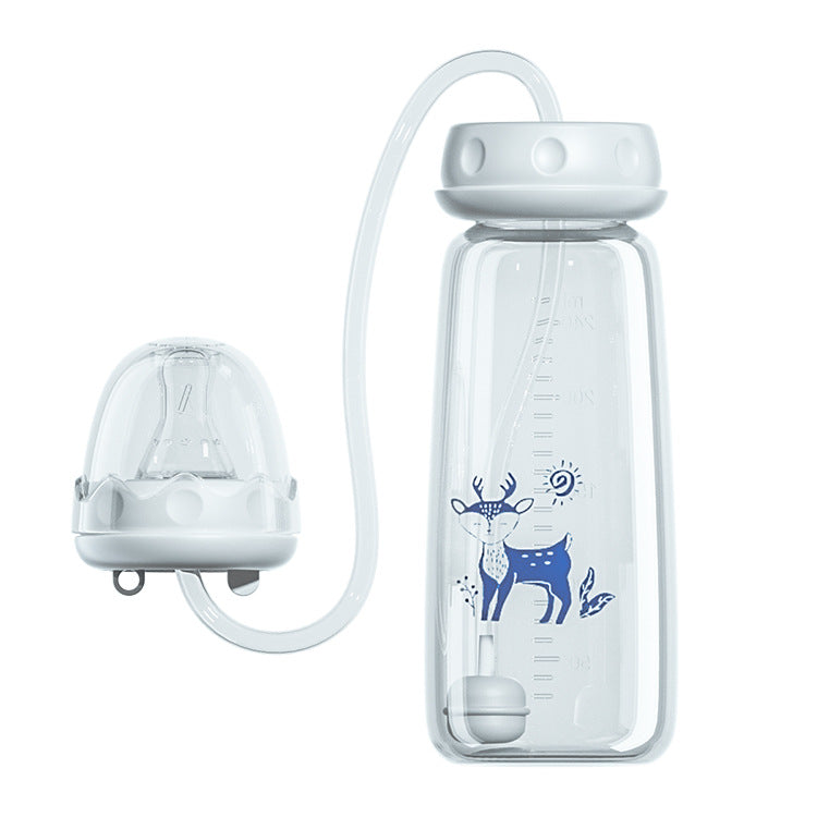 Baby 8.12 fl oz Hand-Free Standard Feeding Bottle