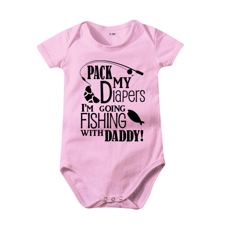 Pure Cotton Baby Romper – Printed Infant Bodysuit Jumpsuit