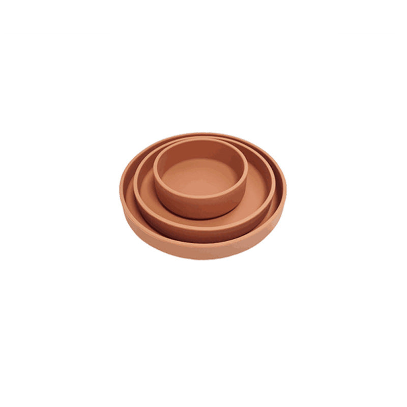 Baby Silicone Training & Feeding Dinner Plate – Food Supplement Bowl