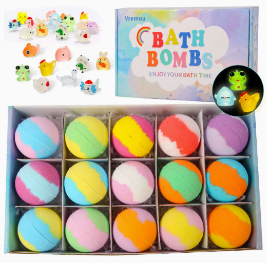 Glow In The Dark Doll Bath Bomb Set