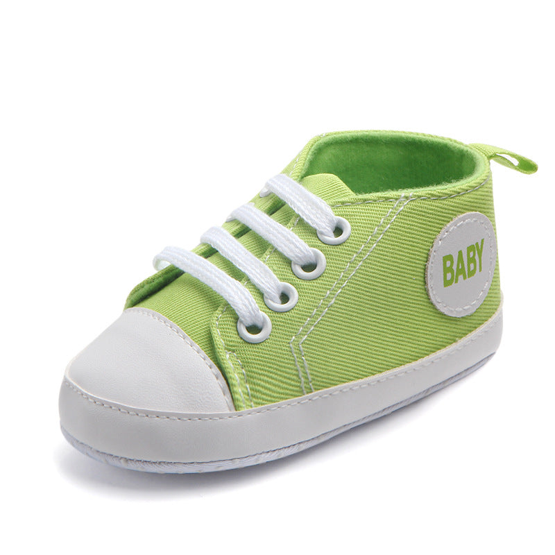 Baby Canvas Anti-Slip Soft Sole Sneakers