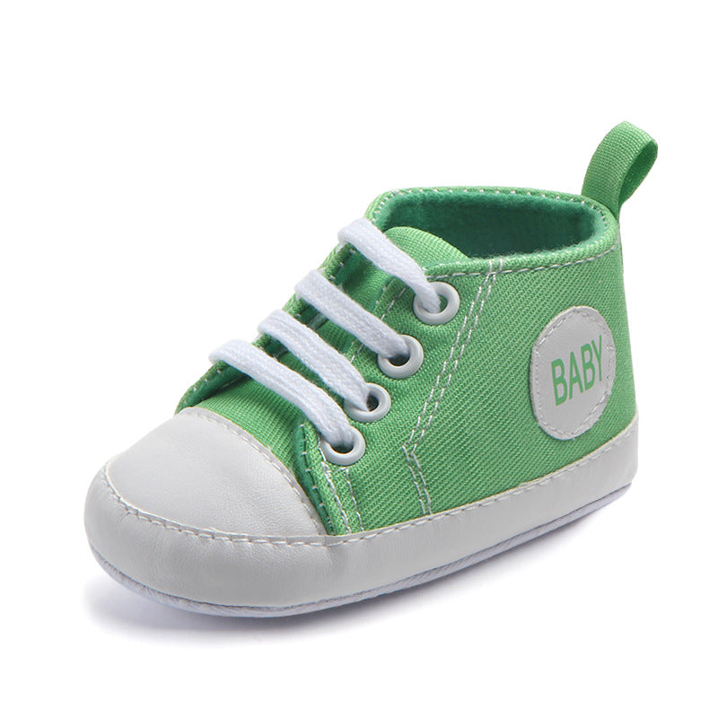 Baby Canvas Anti-Slip Soft Sole Sneakers