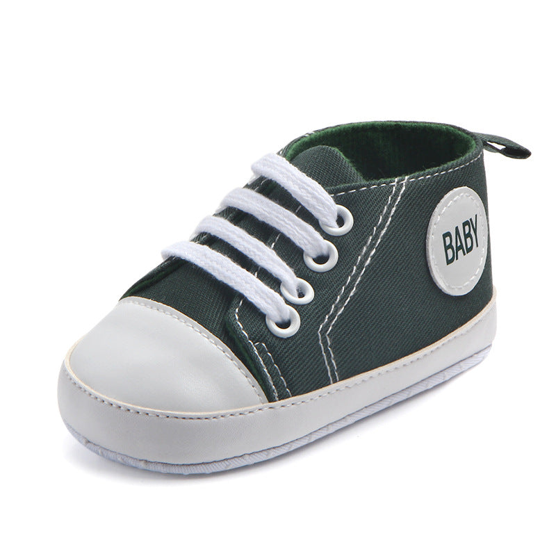 Baby Canvas Anti-Slip Soft Sole Sneakers