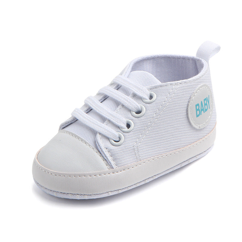 Baby Canvas Anti-Slip Soft Sole Sneakers