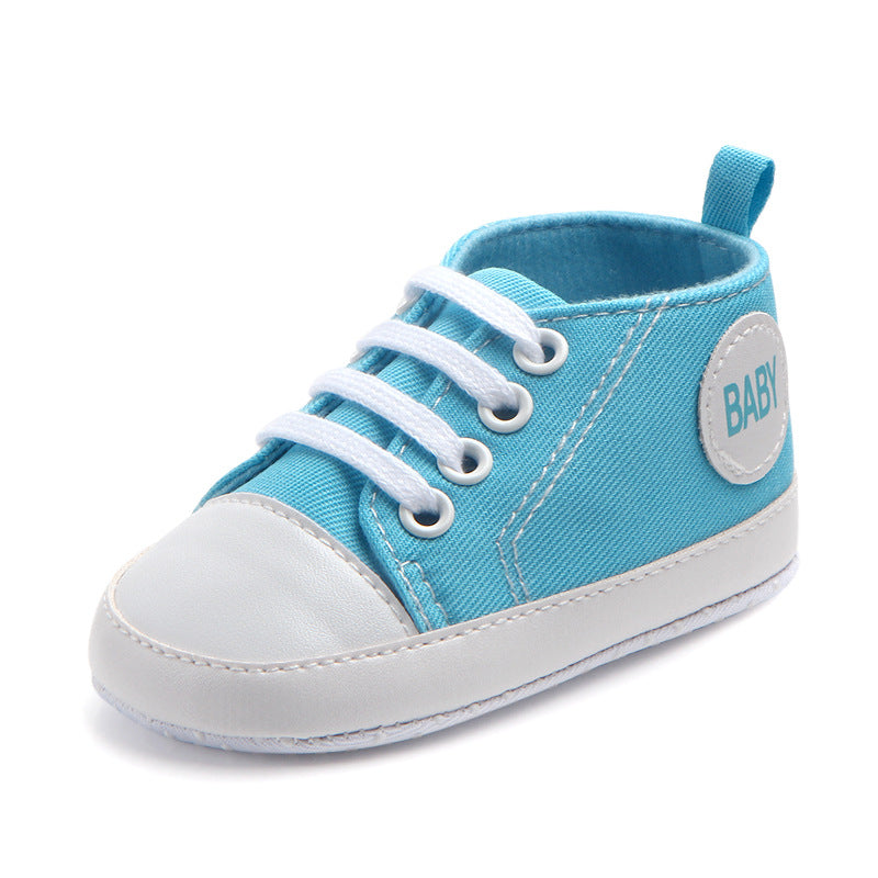 Baby Canvas Anti-Slip Soft Sole Sneakers