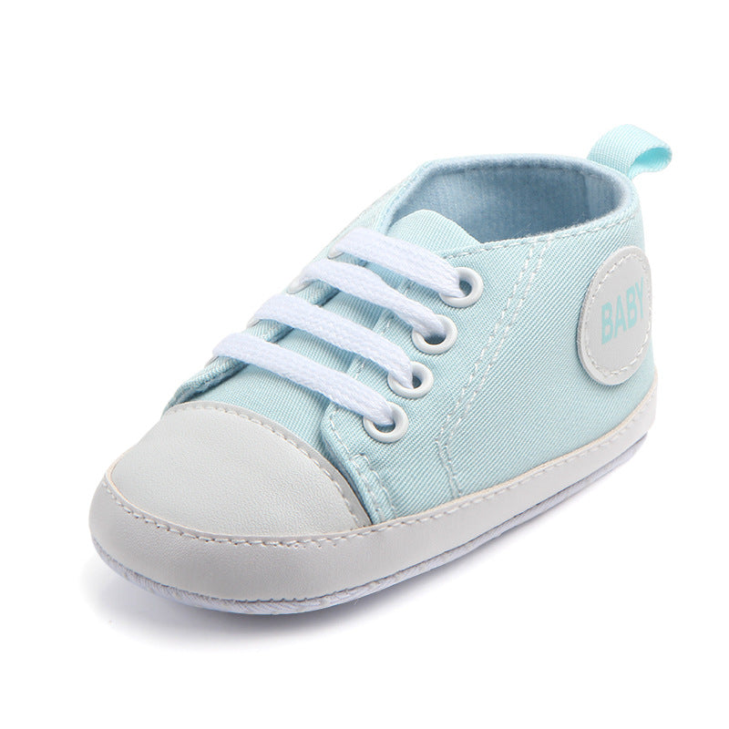 Baby Canvas Anti-Slip Soft Sole Sneakers