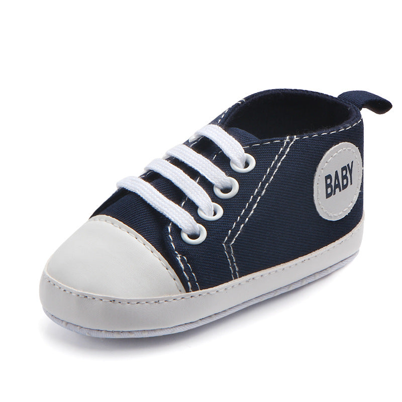 Baby Canvas Anti-Slip Soft Sole Sneakers